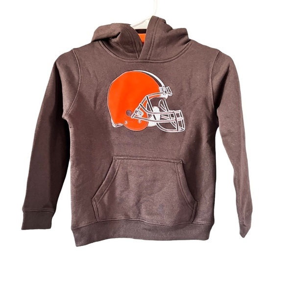 NFL Kids' Long Sleeve Graphic Pullover Hoodie - L - Picture 1 of 4
